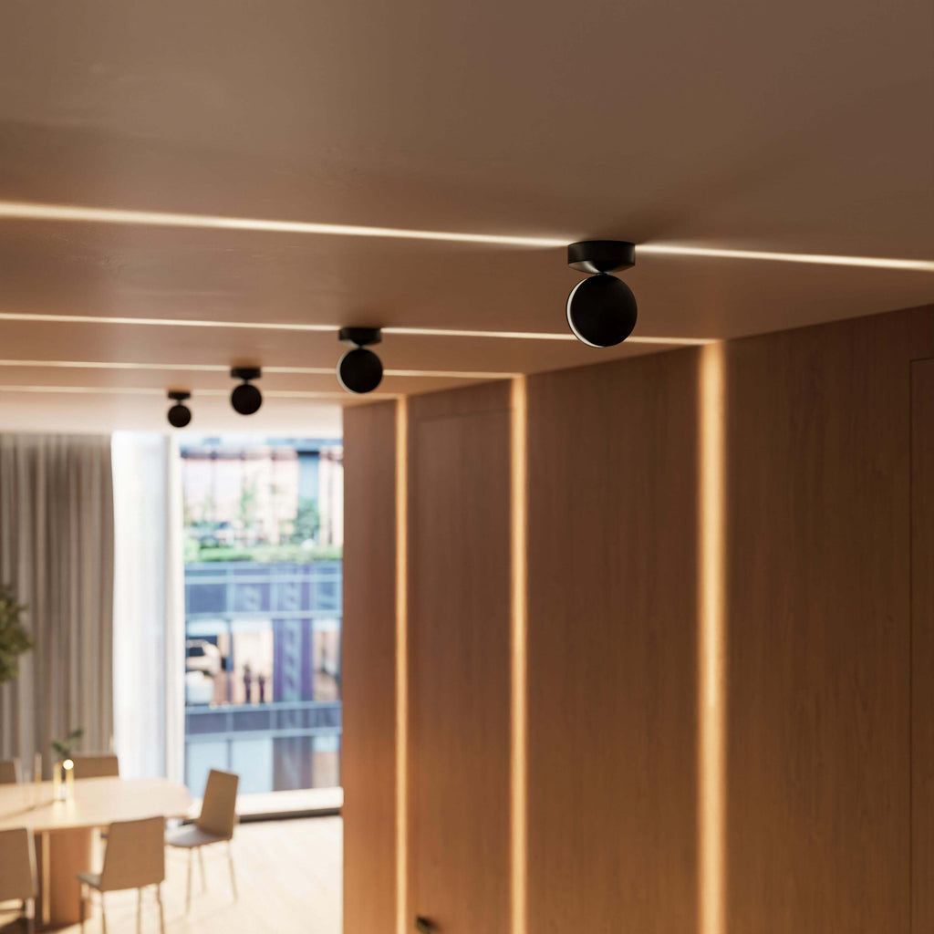 360° LED‑Væglampe i Moderne Minimalistisk Design