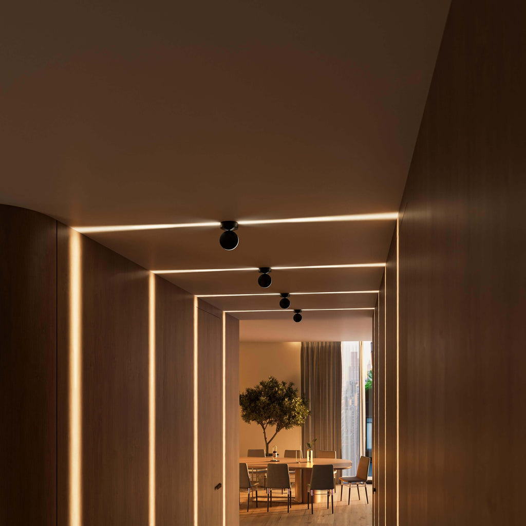 360° LED‑Væglampe i Moderne Minimalistisk Design