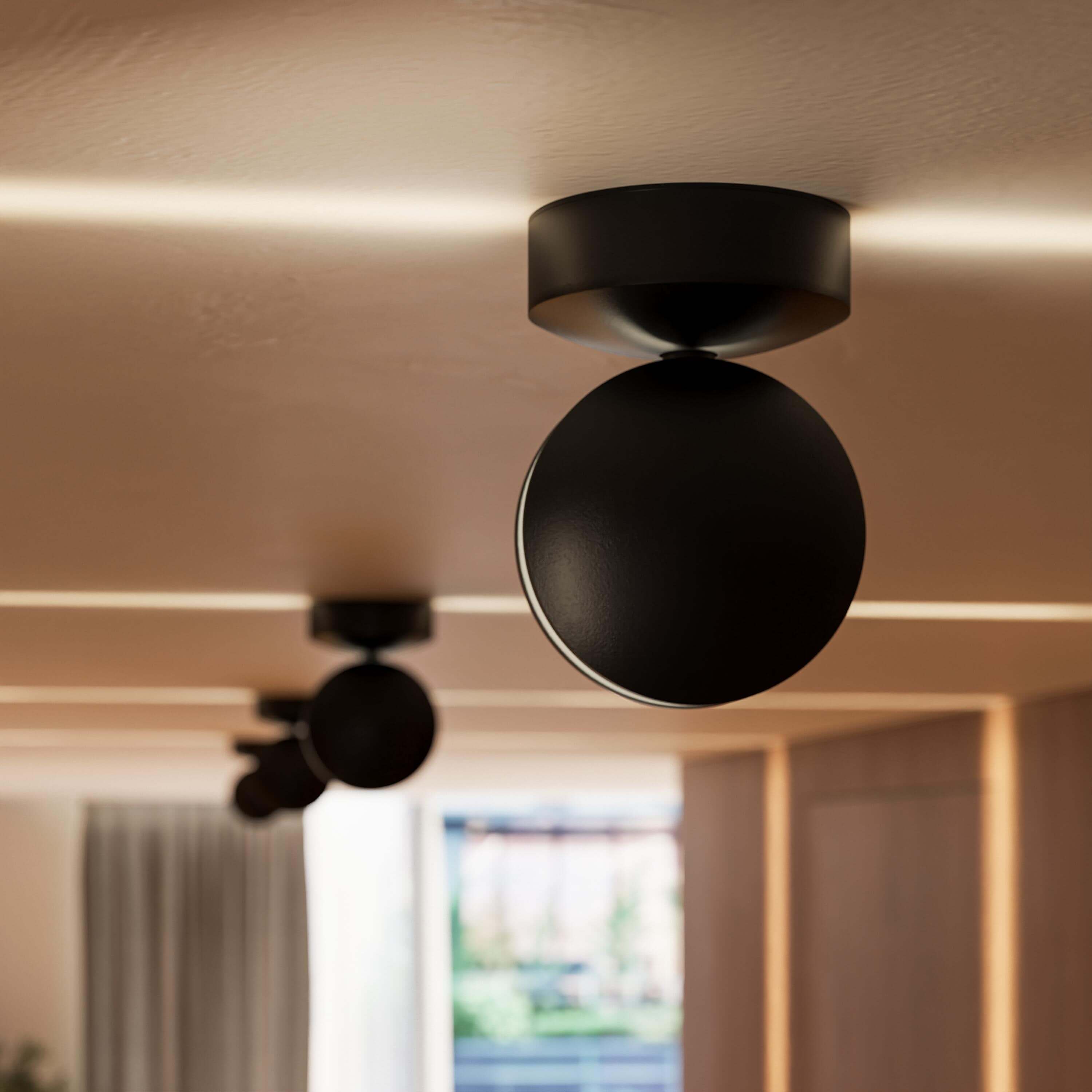 360° LED‑Væglampe i Moderne Minimalistisk Design