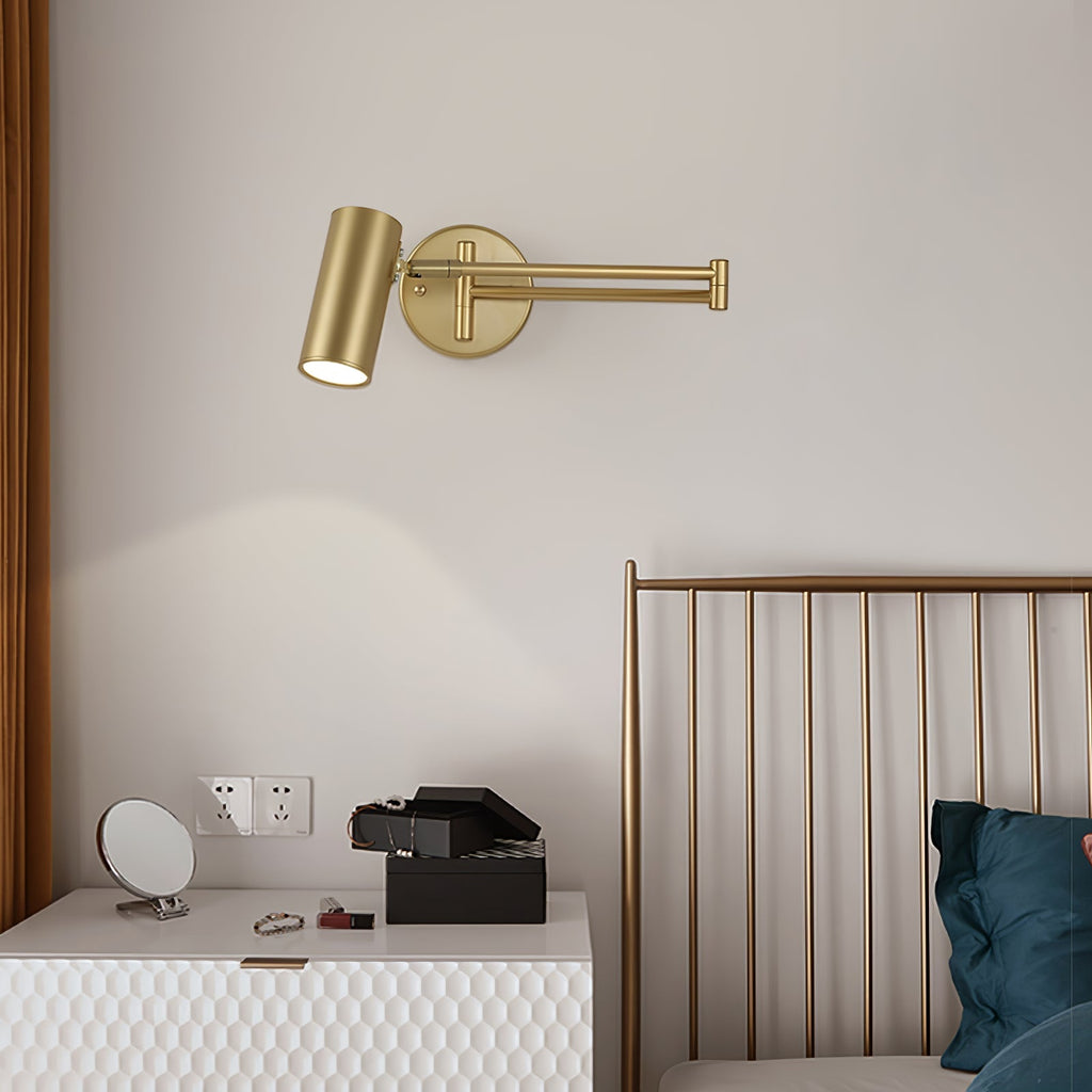 Indendørs LED Væglys Med Svingarm Og Minimalistisk Design