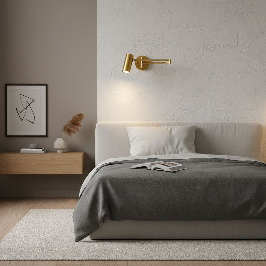 Indendørs LED Væglys Med Svingarm Og Minimalistisk Design