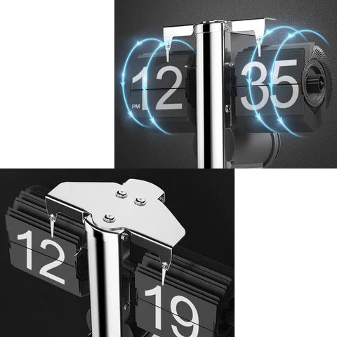 Flipur Med Mekanisk Display Til Bord Og Reol