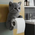 Katte Toiletrulleholder Til Dekorativ Og Stabil Vægmontering I Badeværelset