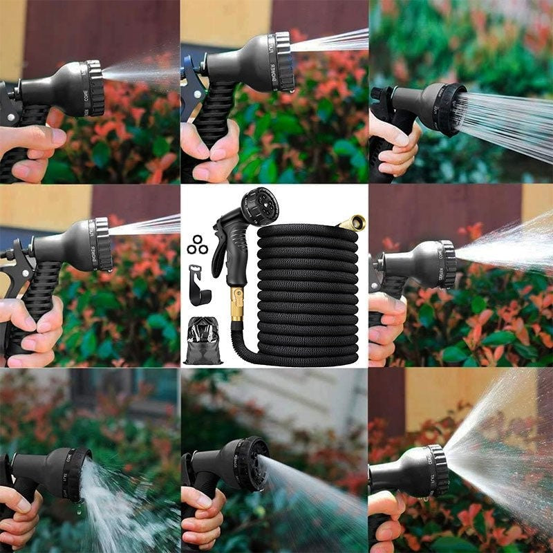 Udvidelig Haveslange Med Let Konstruktion Og Otte Spraymodi