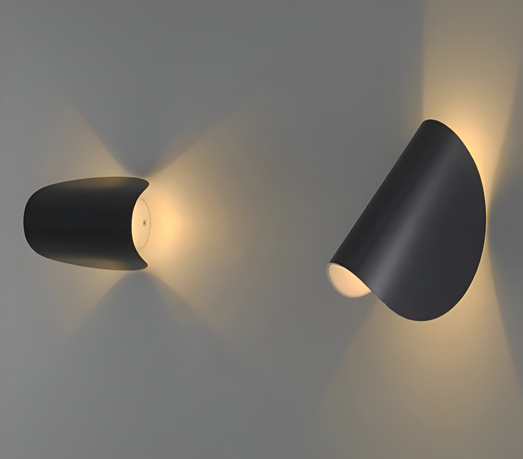 Justerbar Væglampe Med Drejeligt Design Og Varm LED-Belysning