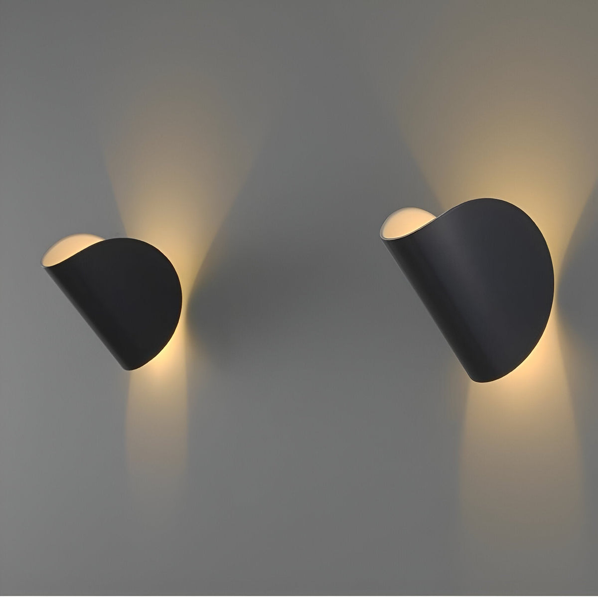 Justerbar Væglampe Med Drejeligt Design Og Varm LED-Belysning