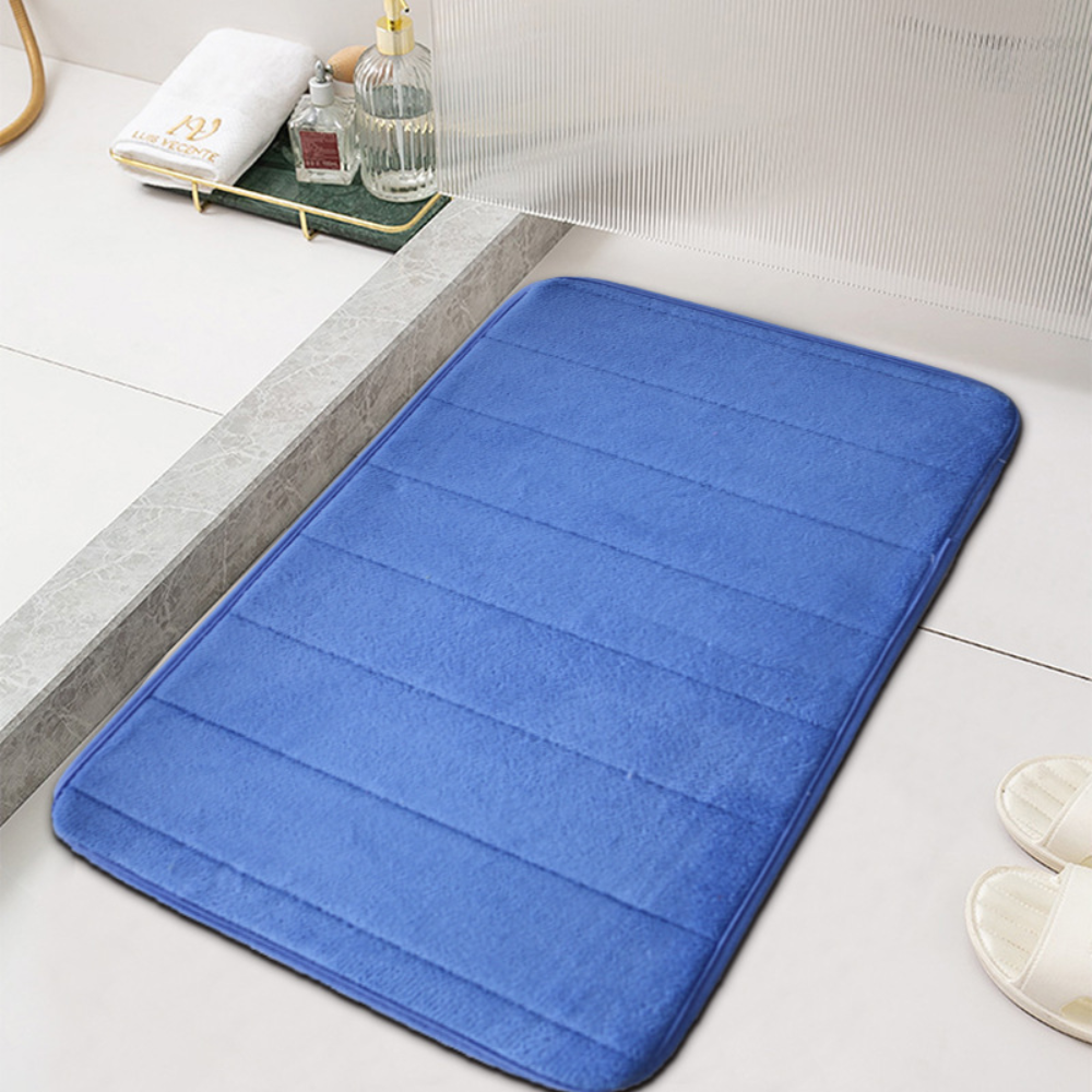 Absorberende Mikrofiber-Bademåtte med Skridsikker Bagside