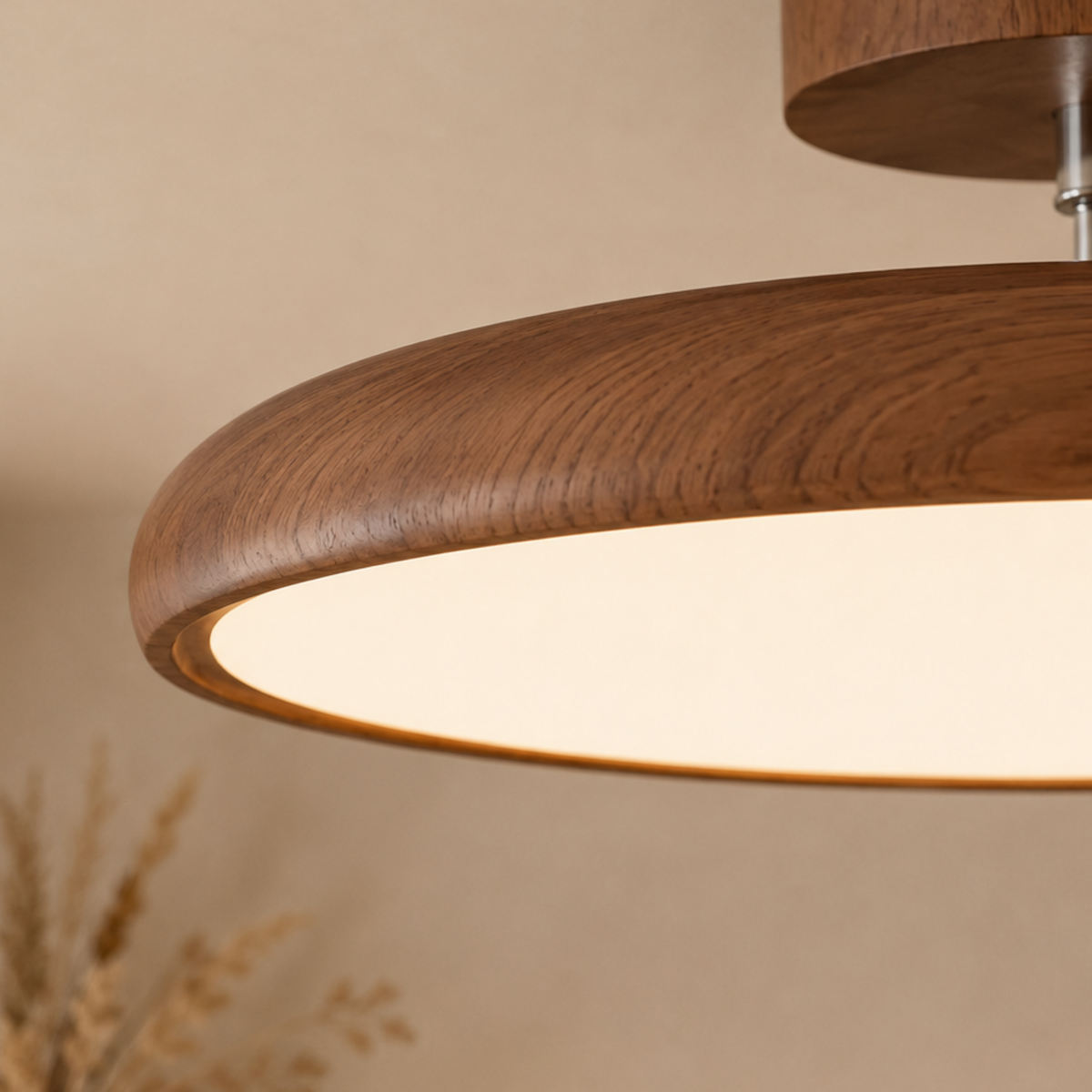Rund LED Loftlampe med Skiftbare Lysfarver og Valgfri Styring