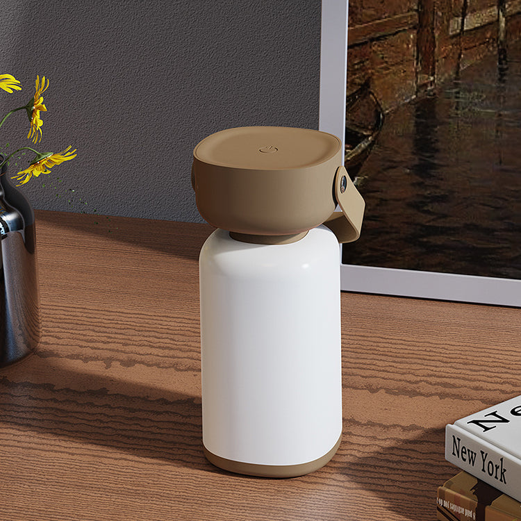 Vandtæt Bærbar LED Bordlampe Med Cylindrisk Udendørs Design