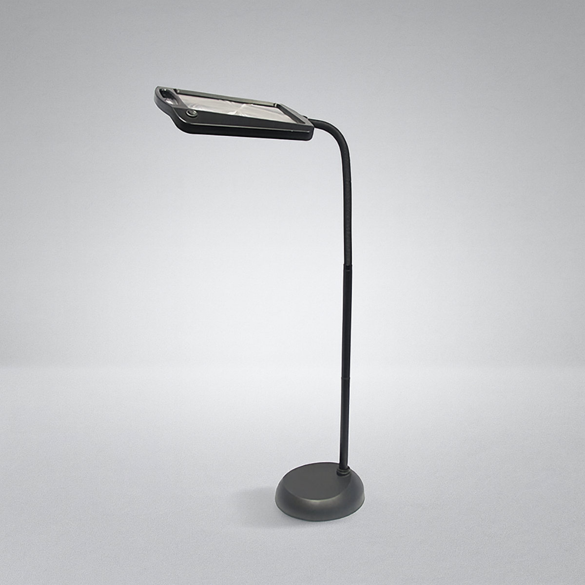 LED lampa do czytania z lupą i elastycznym ramieniem (3x powiększenie)