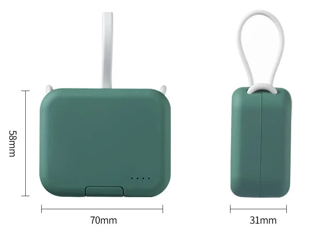 Kompakt Powerbank Med Hurtig Opladning Og Daglig Energi