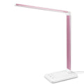 LED‑Bordlampe med Trådløs Opladning og Justerbar Lysstyrke for Moderne Arbejdspladser