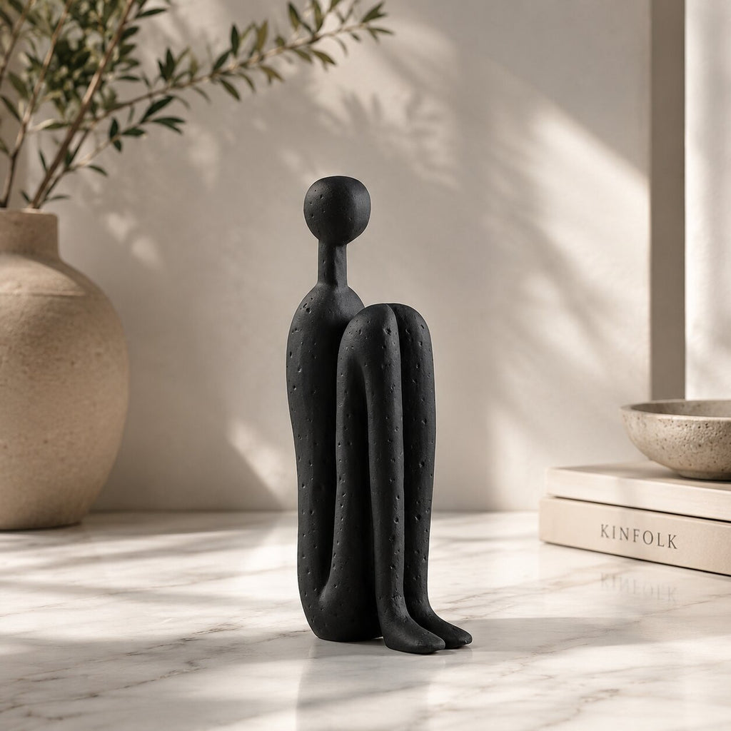 Skulpturel Bogholder til Moderne Hylder