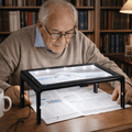 Foldbar Læselup med 3x Forstørrelse og LED-Belysning