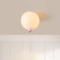 Lys Akryl Loft Design Med Rund Form Og LED Belysning
