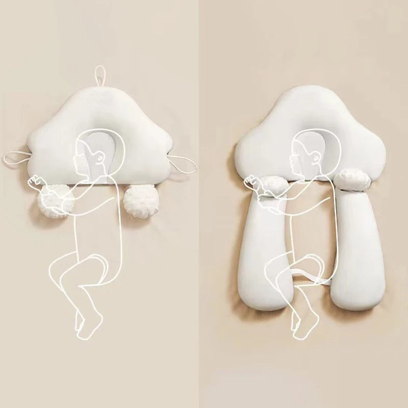 Ergonomisk Babykokon Med Memoryskum Og Vendbart Design