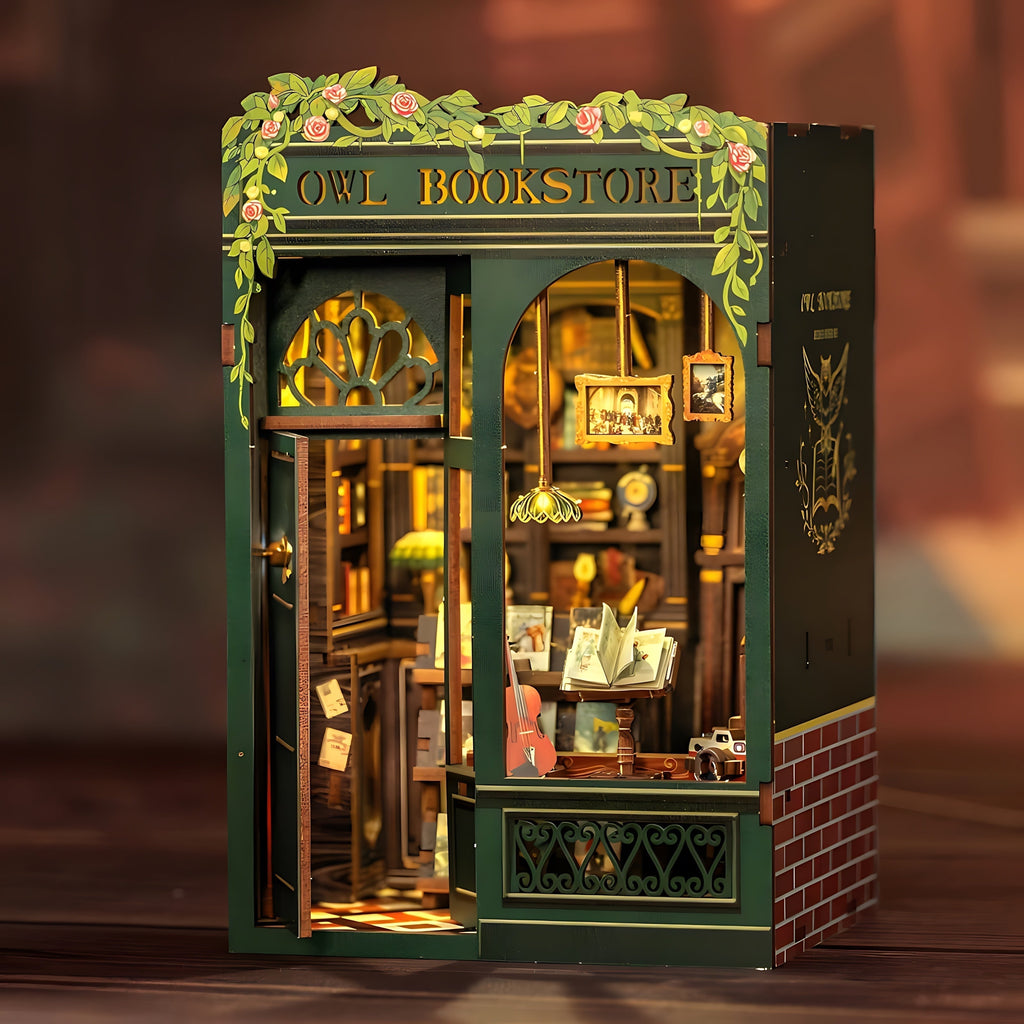 DIY Ugleboghandel i Miniature med Lys og Dekorative Detaljer