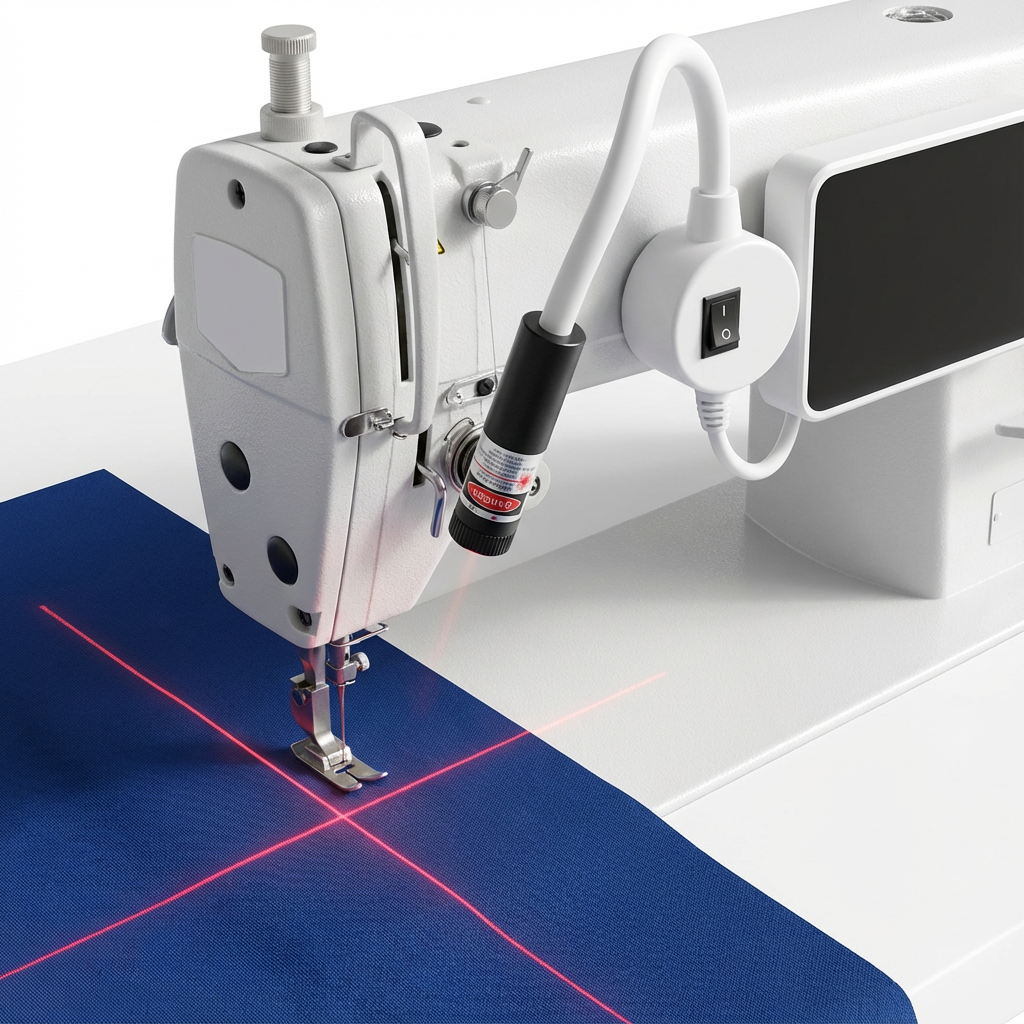 Magnetisk Quiltlaser med Præcis Syguide