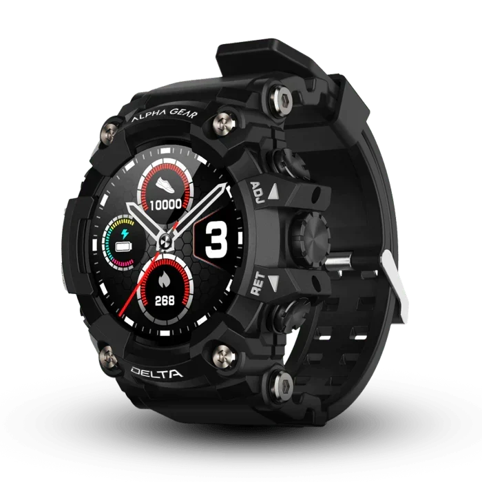 Smartwatch med Bluetooth-Opkald og 12 Sportsfunktioner