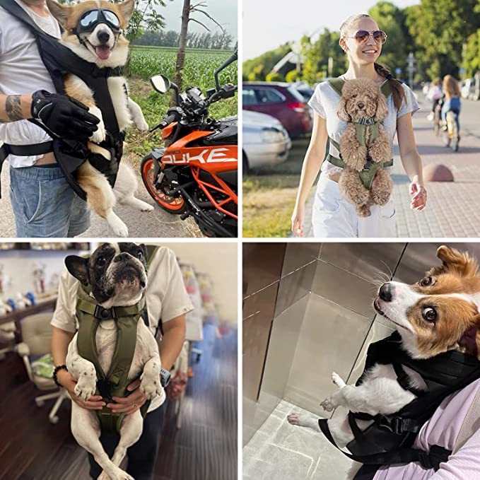 Hundetaske Med Justerbar Skulderrem Til Små Og Mellemstore Hunde