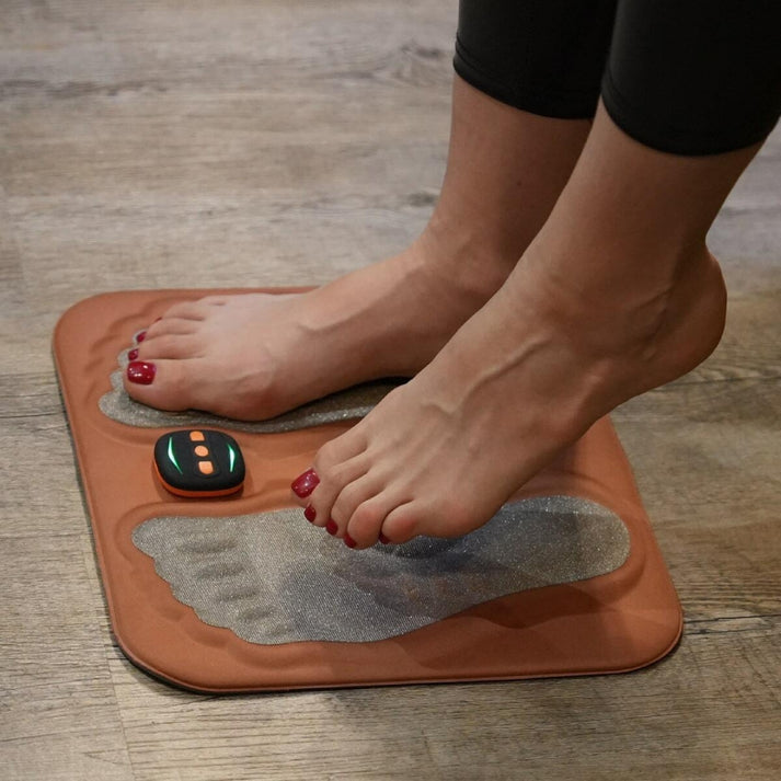 Fodstimulator Med Elektrisk Muskelstimulering Til Fødder Og Underben