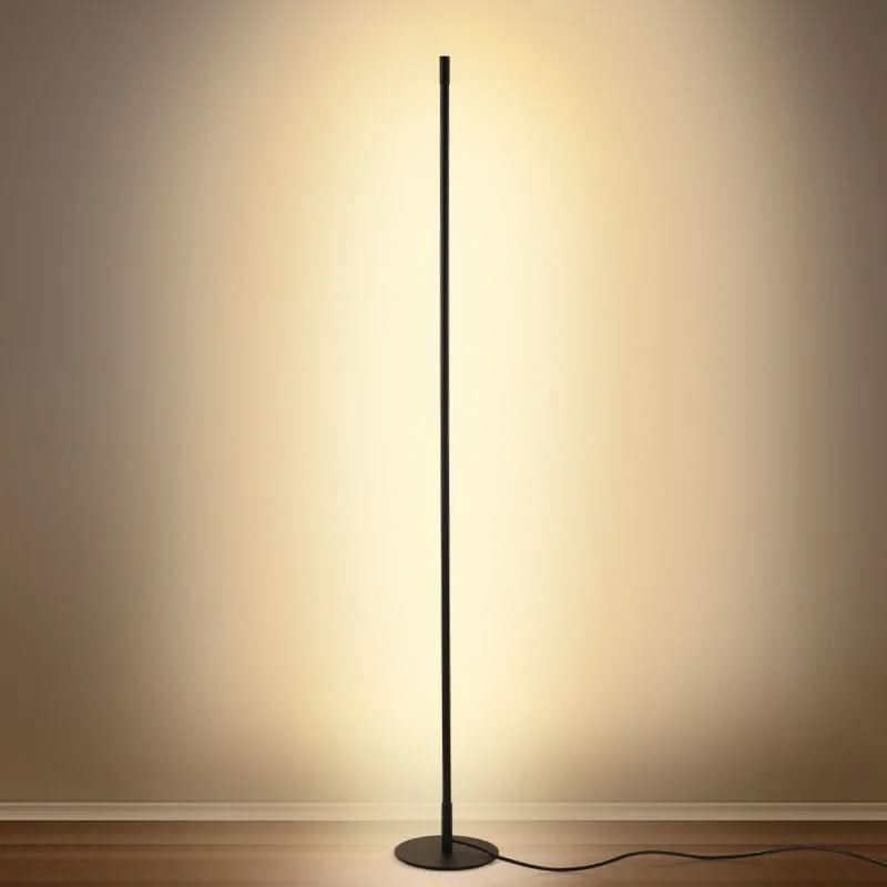 Elegant LED‑Stålampesøjle for Moderne, Blændfri Belysning i Hjemmet