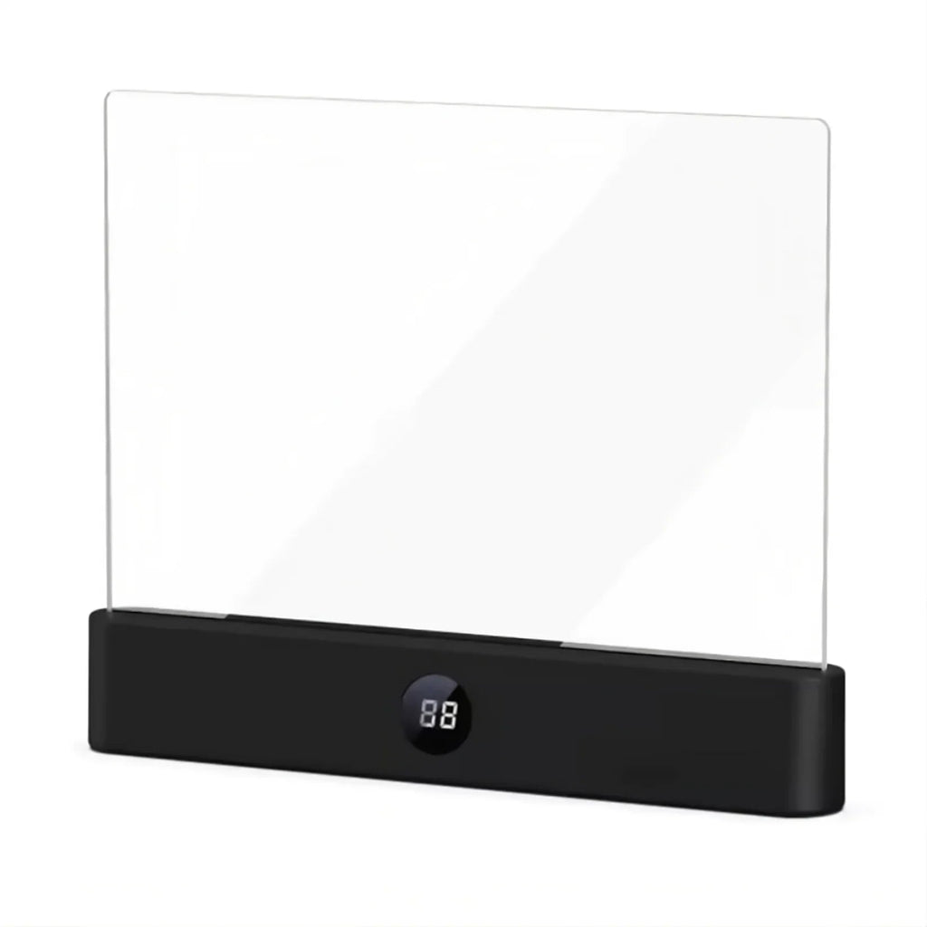 Fladt Leselys med Justerbare Farver og USB‑C Opladning