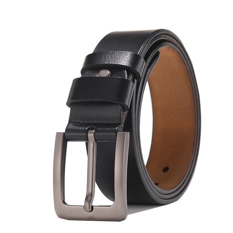 Klassisk Læderbælte Med Robust Holdbarhed Og Elegant Daglig Stil