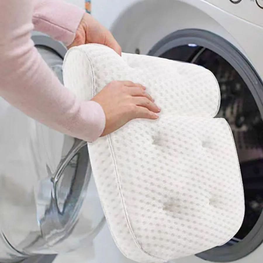 Ergonomisk Badekarspude Med 4D Air Mesh Til Nakke- Og Skulderstøtte