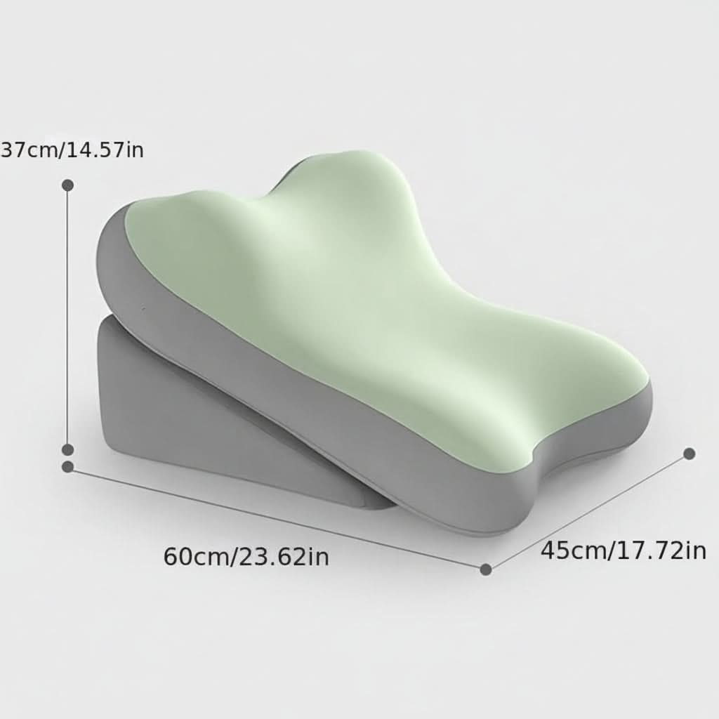 Justerbar Wedge‑Pude med Ergonomisk Støtte til Afslappet Sengekomfort