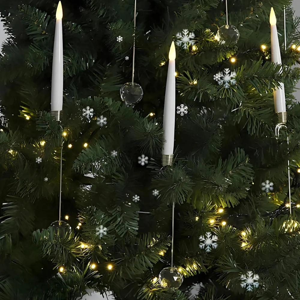 Ledlys Dekoration med Sikker Flammeeffekt og Hygge i Vinterperioden