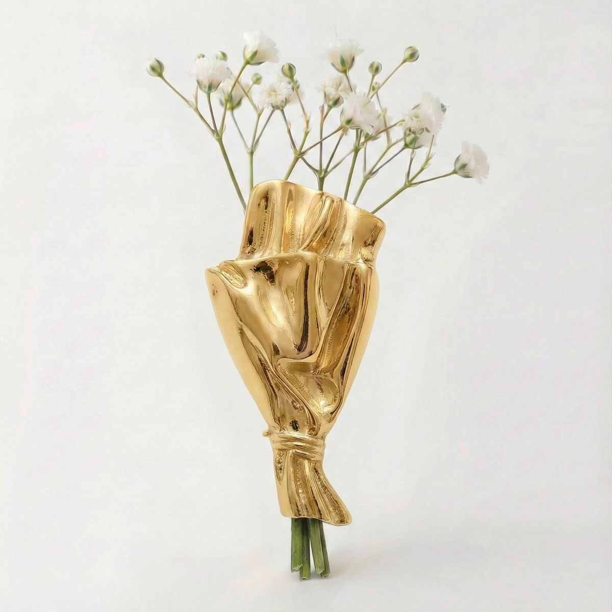 Bærbar Blomsterbroche med Miniaturevase
