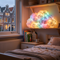 Børnelampe Skyform Blød Led Tryg Natstemning