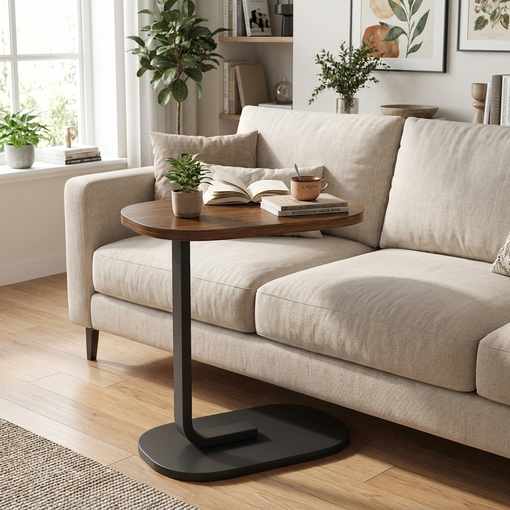 Sidebord Moderne Foldbar Stabil Let Indre Brug