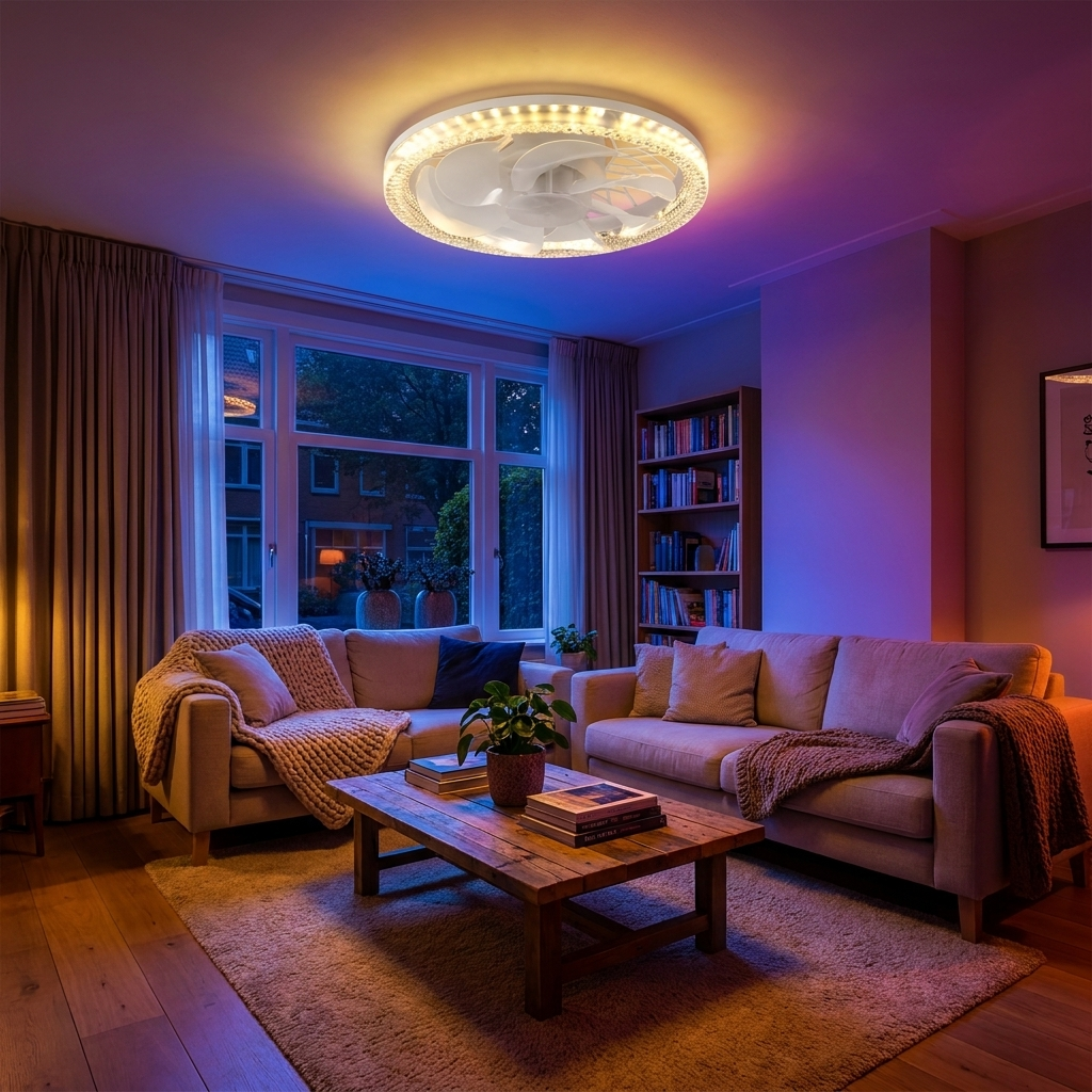 Loftlampe Smart Rgb Dæmpbar Wifi Farvestemning