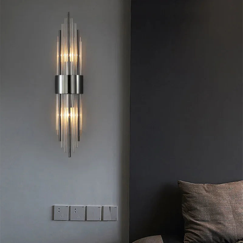 Væglampe Med Tidløst Design Til Stemningsfuld Belysning
