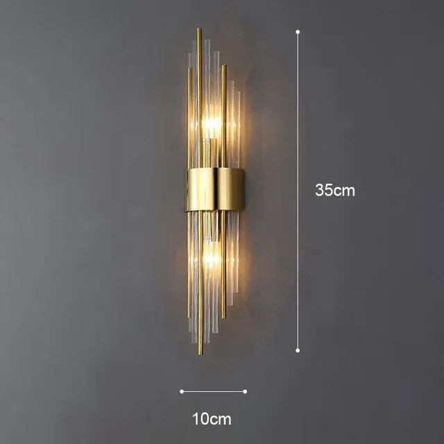 Væglampe Med Tidløst Design Til Stemningsfuld Belysning