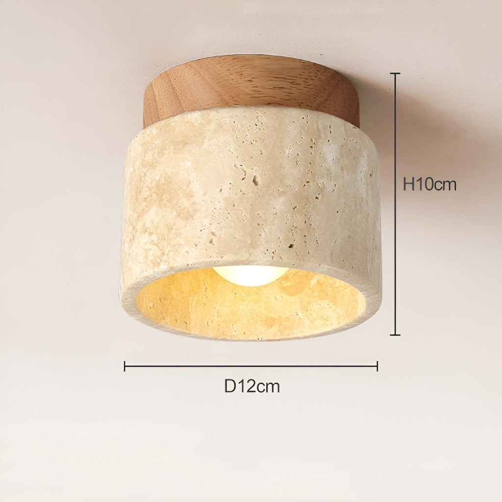 Japansk Inspireret Loftlampe Med Minimalistisk Design Og Blød Stemningsbelysning