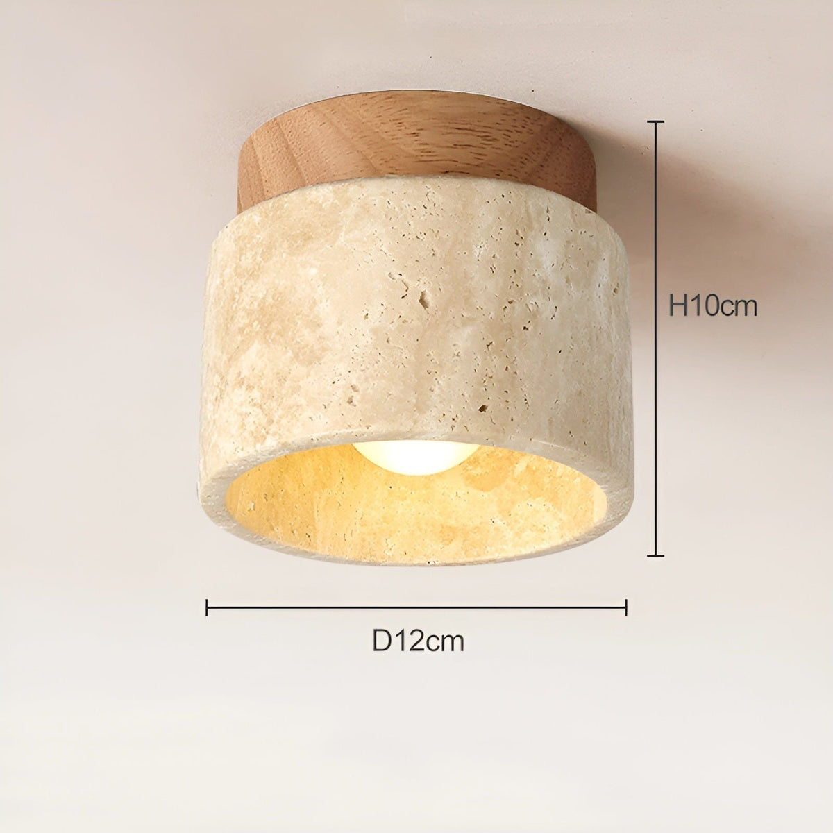 Japansk Inspireret Loftlampe Med Minimalistisk Design Og Blød Stemningsbelysning