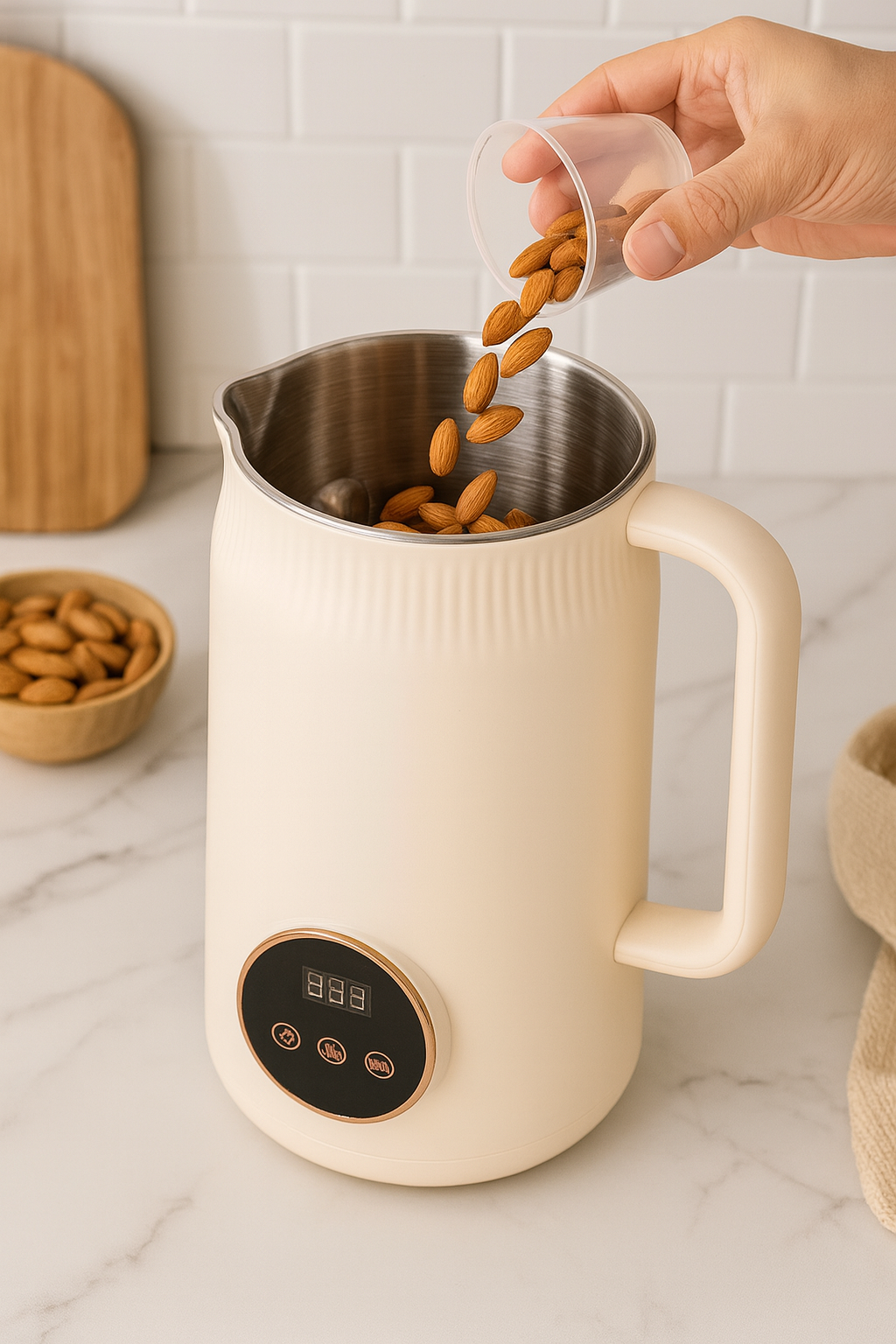 Køkkenmaskine Plantebaseret Varme Smoothie Multifunktion