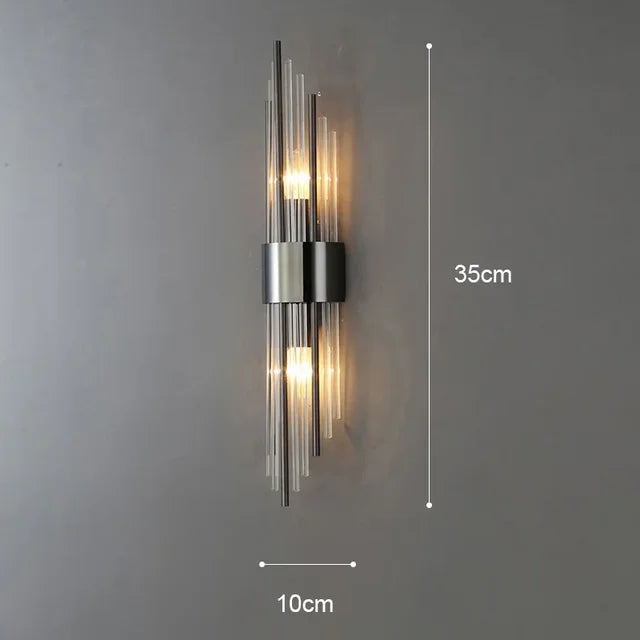 Væglampe Med Tidløst Design Til Stemningsfuld Belysning