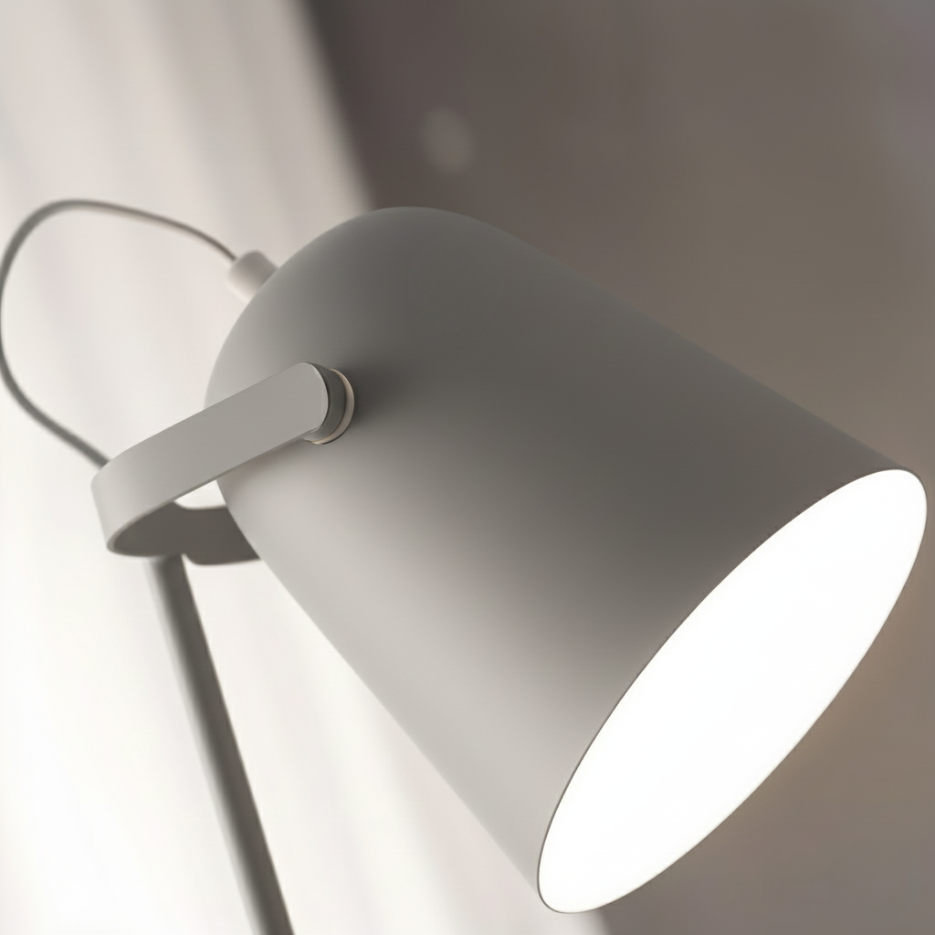 Skandinavisk Bordlampe med Justerbar Arm og Blød Indendørs Arbejdsbelysning