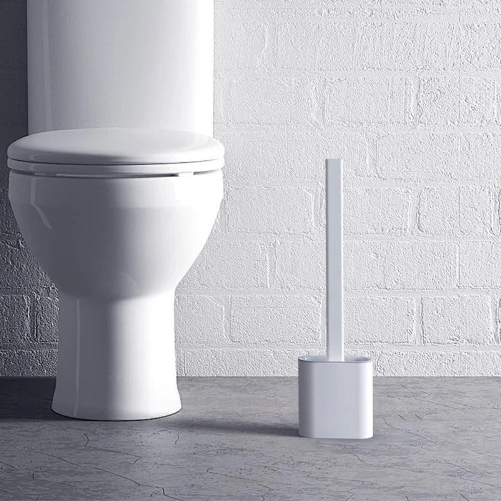 Silikon Toiletbørste med Fleksibel Rensning og Stabil Indendørs Placering
