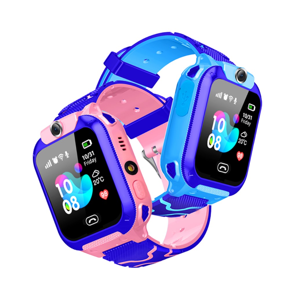 GPS Smartwatch Til Børn Med Sikker Kontakt Og Farverig Daglig Brug
