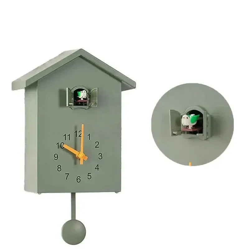 Moderne Gøgeur med Pendul og Automatisk Nattilstand