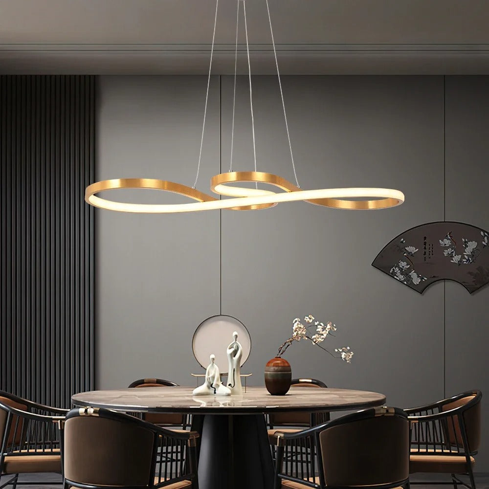 Dæmpbar Led Ringlampe Til Moderne Rum