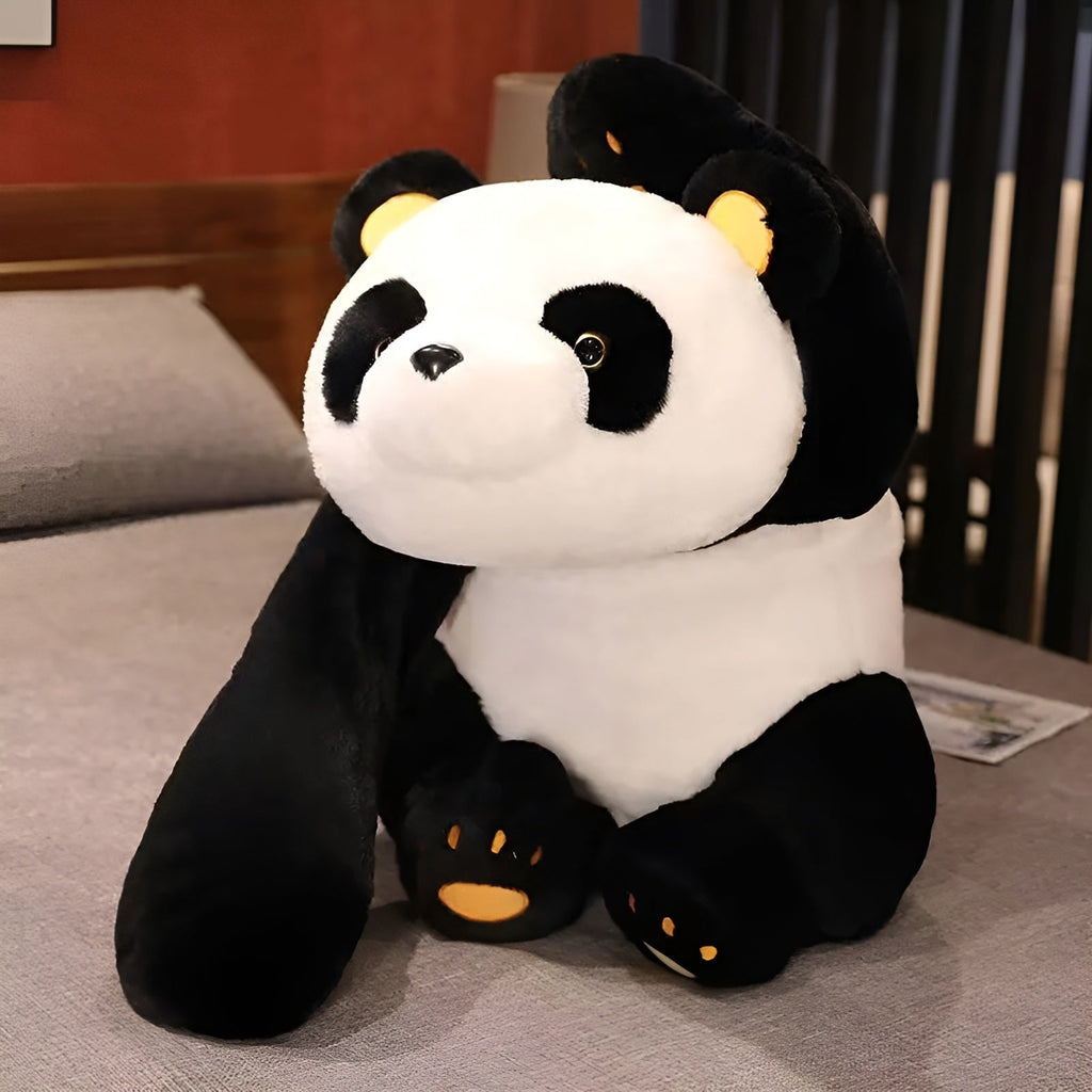 Kæmpe Panda Plysbamse Til Kram, Hygge Og Dekoration