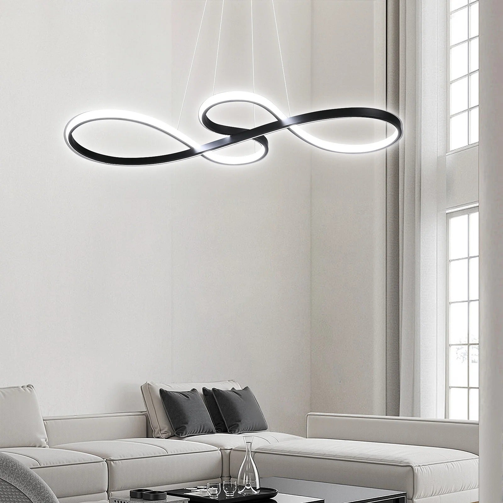 Dæmpbar Led Ringlampe Til Moderne Rum