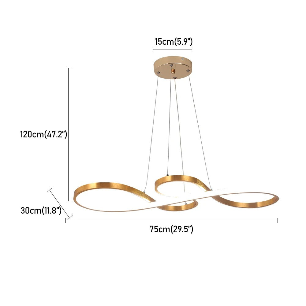 Dæmpbar Led Ringlampe Til Moderne Rum