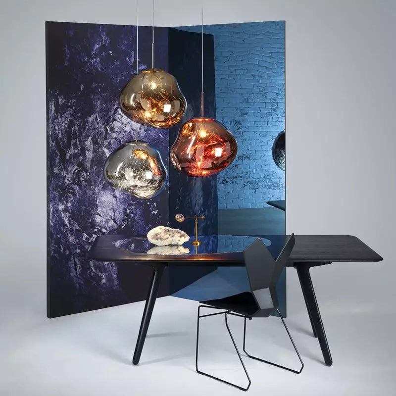 Melt Hængelampe i Moderne Skulpturel Glasdesign
